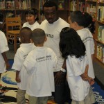 Brandon Carr Visits Martin Weiss Elementary