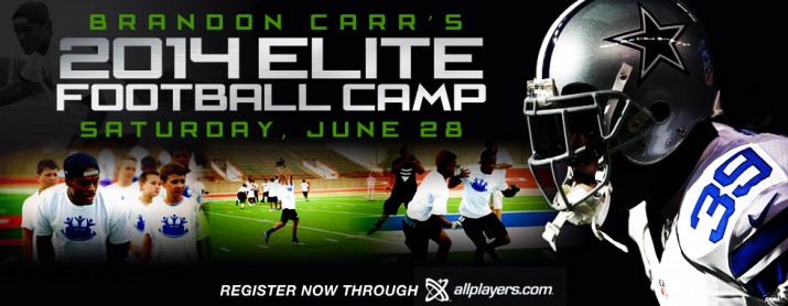 Carr Cares Elite Football Camp