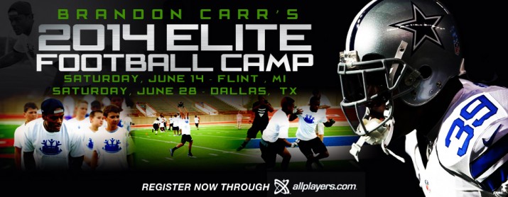 Carr-Cares-Football Camp-